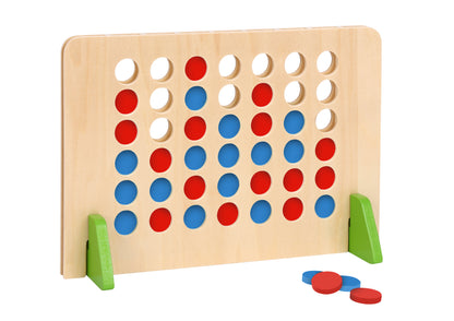 Juego 4 en Raya de Madera