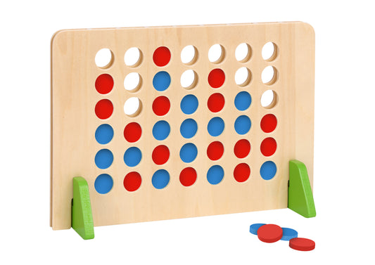 Juego 4 en Raya de Madera