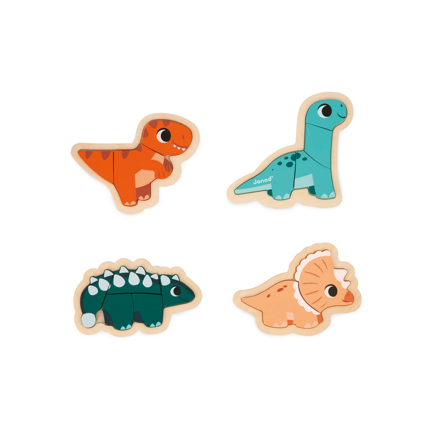 4 Rompecabezas Evolutivos - Dino