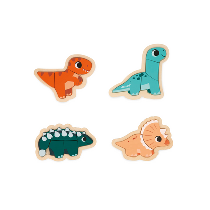 4 Rompecabezas Evolutivos - Dino