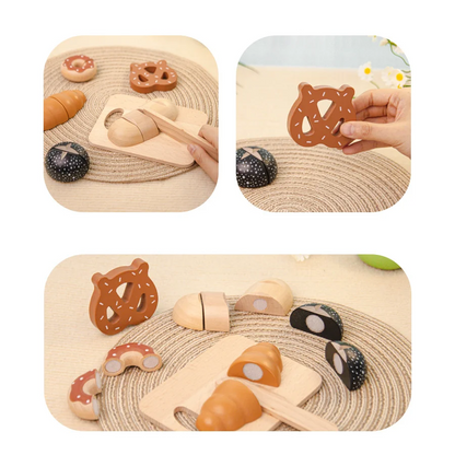 Juego de Panaderia de Madera