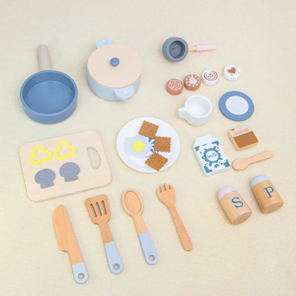 Juego de Cocina de Madera