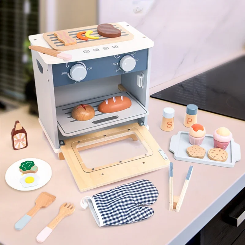 Juego de Horno de Madera