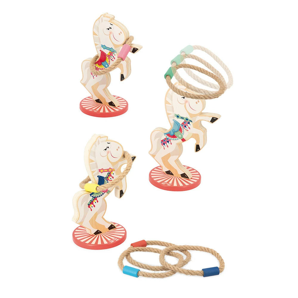 Juego de Lanzamiento de Anillos de caballos Applepop