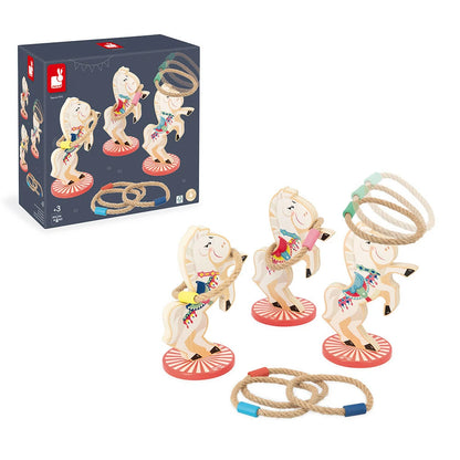 Juego de Lanzamiento de Anillos de caballos Applepop
