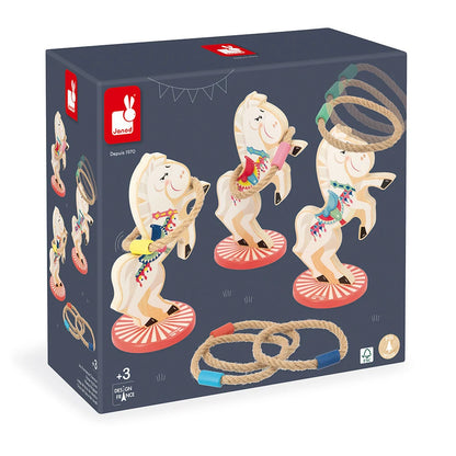 Juego de Lanzamiento de Anillos de caballos Applepop