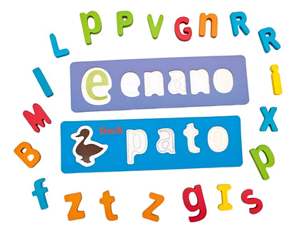 Juego de Formar Palabras Alfabeto