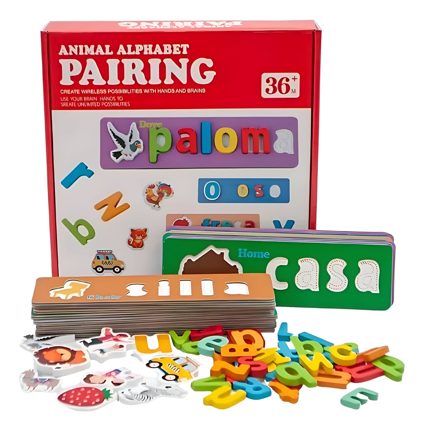 Juego de Formar Palabras Alfabeto