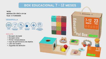 Box Educacional 7 a 12 meses