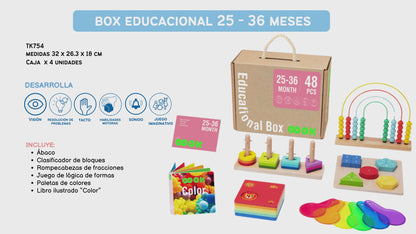 Box Educacional 25 a 36 meses